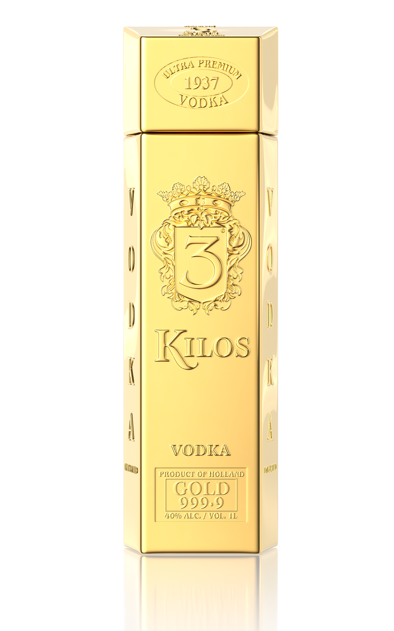 Gold 999.9 – 3 Kilos Vodka Gold 999.9 – 3 Kilos Vodka
